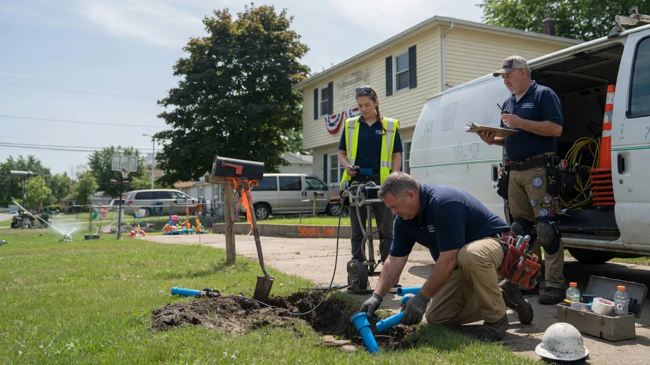 Slab Leak Repair in Pointe Aux Pins, MI near me